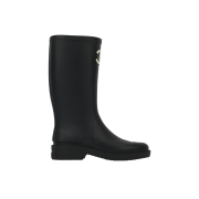 (W) Chanel Boots Caoutchouc & Black