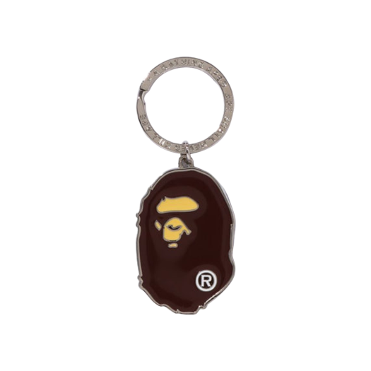 BAPE Ape Head Coin Case Brown