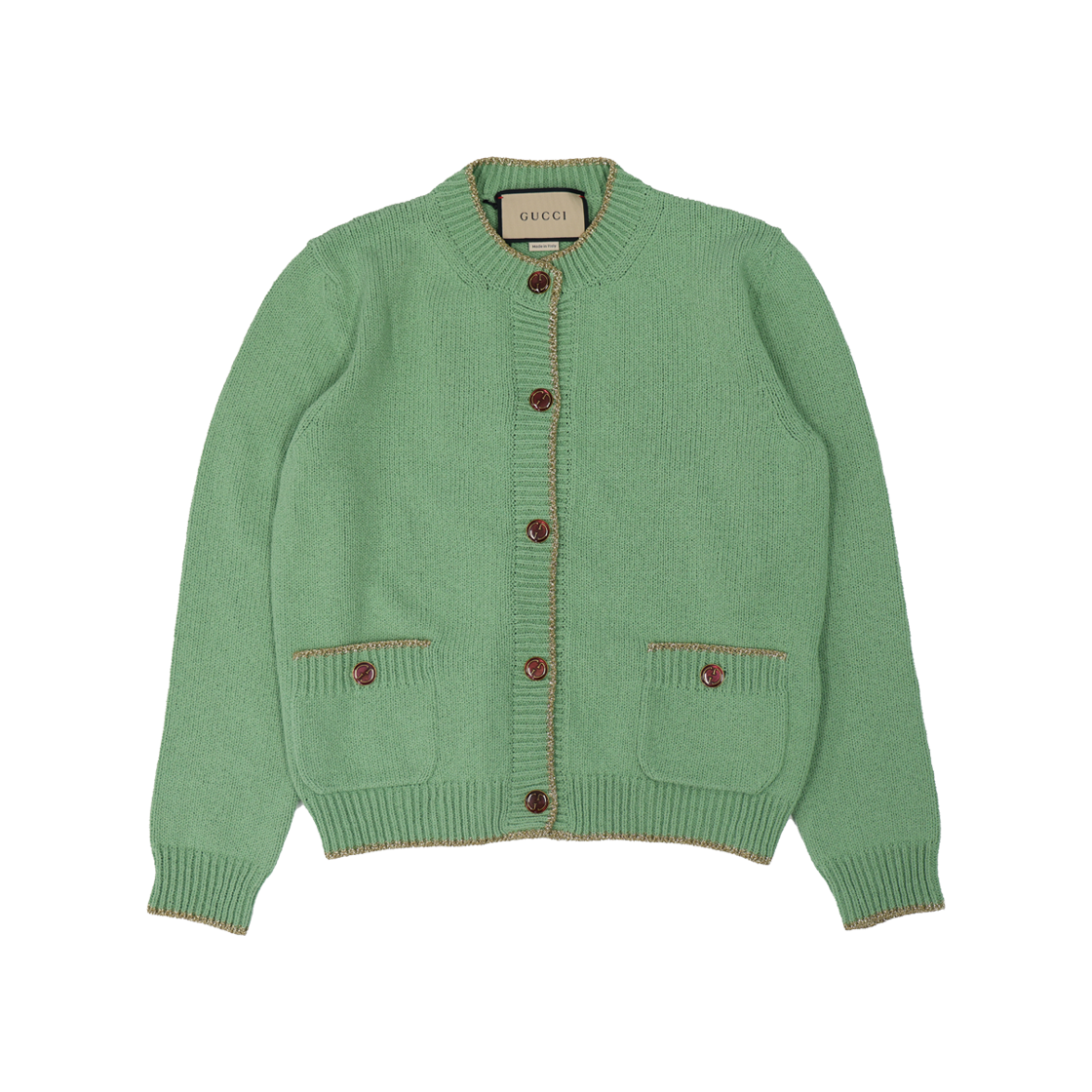 ITN7GRF6426M GUCCI Cardigan Green