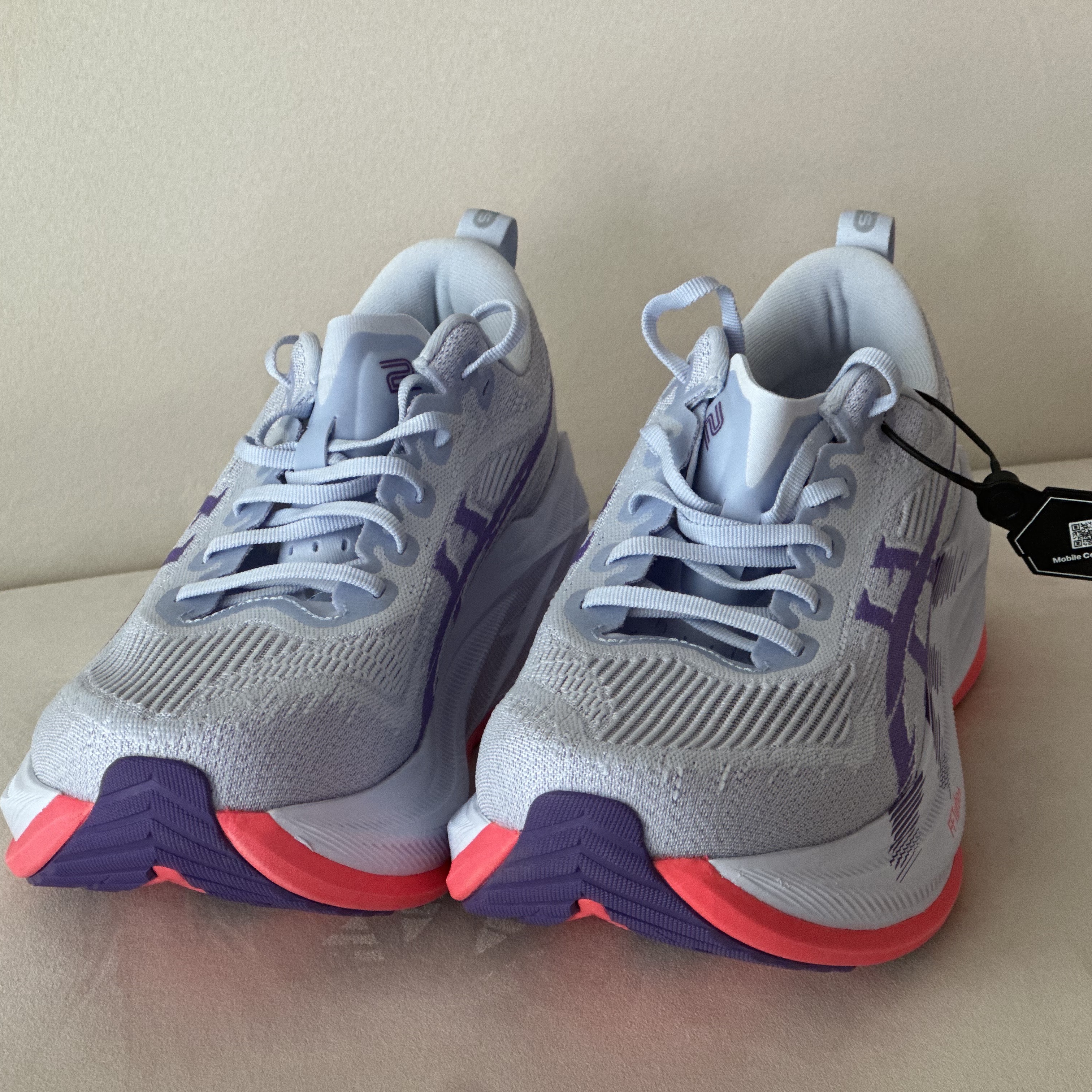 Asics Superblast 2 Blue Fade Edo Purple 착용 스타일 - 1