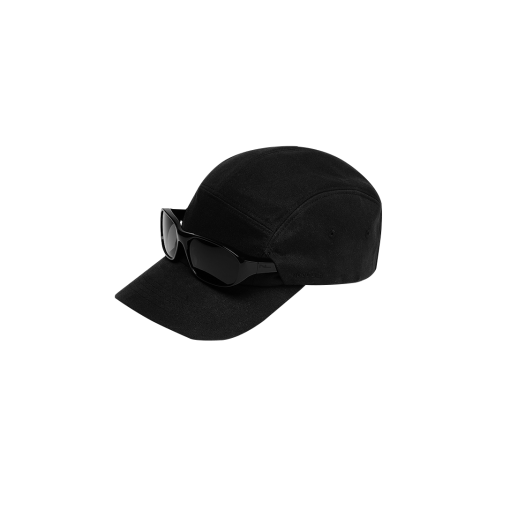 ANACAZX002BL NODE LABS Dev:7 Cap 02 Sunglass Cut  Cotton Ballcap Black