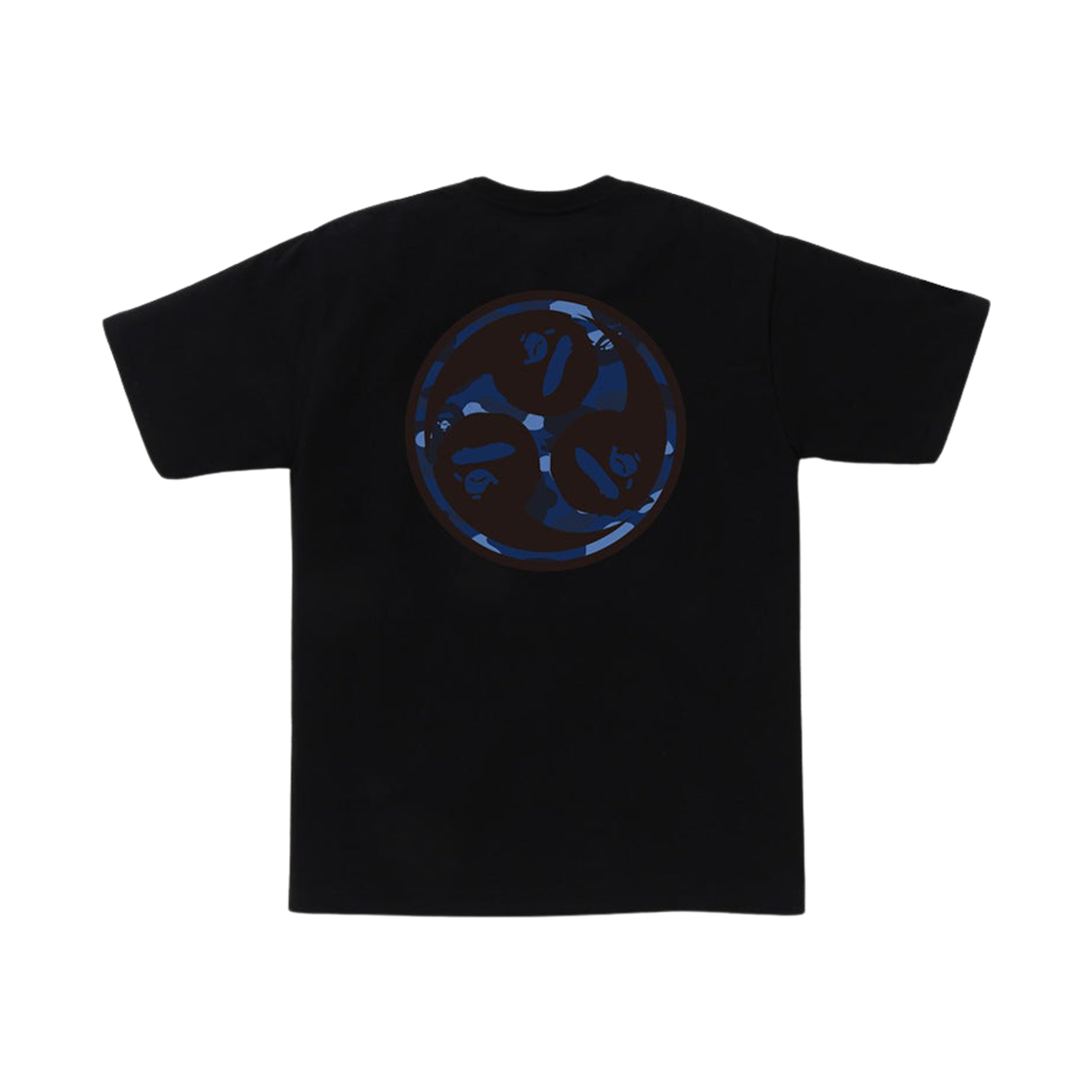 베이프 컬러 카모 재팬 컬쳐 미츠도모에 티셔츠 블랙 네이비(BAPE Color Camo Japan Cultur Mitsudomoe T-Shirt Black Navy) - 2