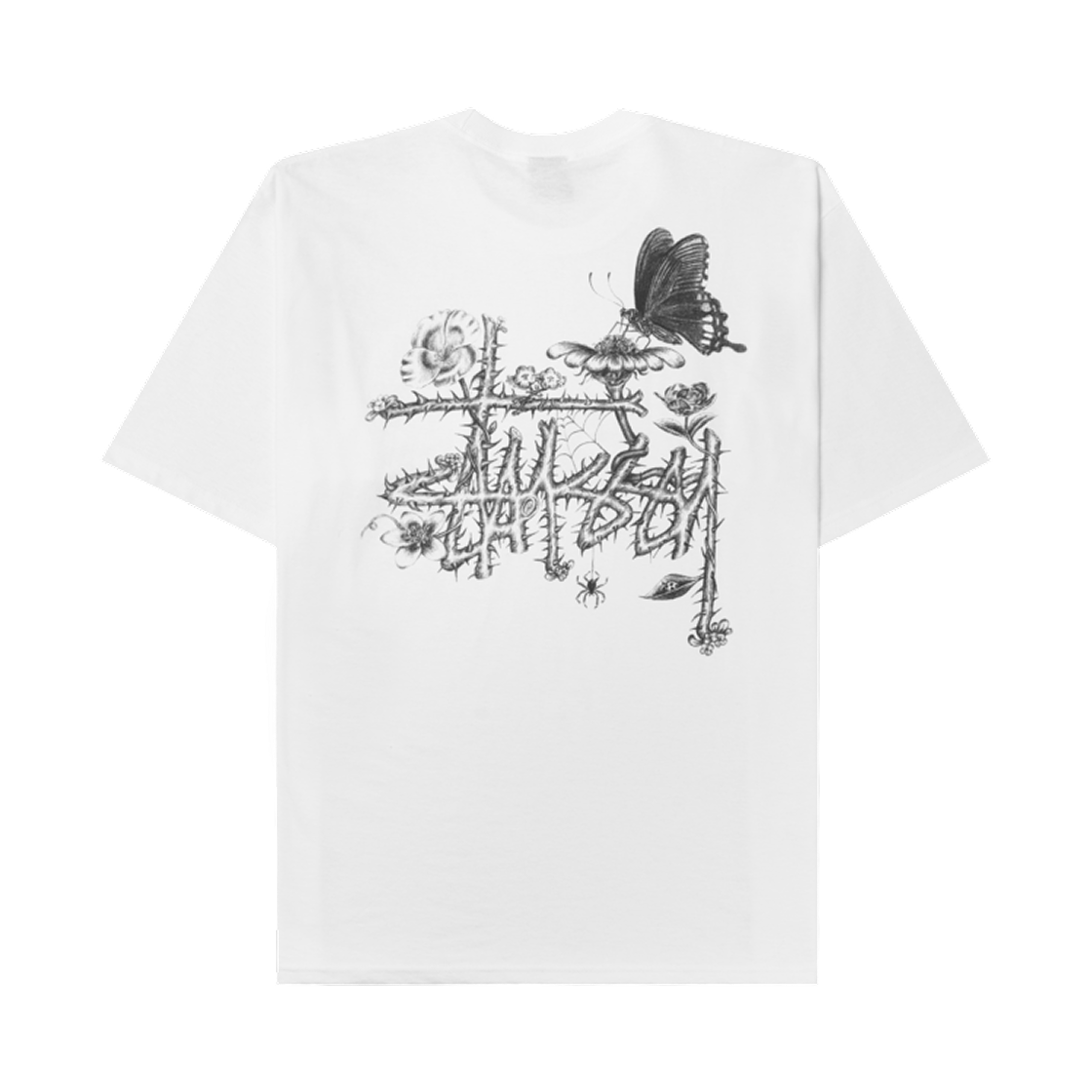 스투시 인 블룸 티셔츠 화이트(Stussy In Bloom T-Shirt White)