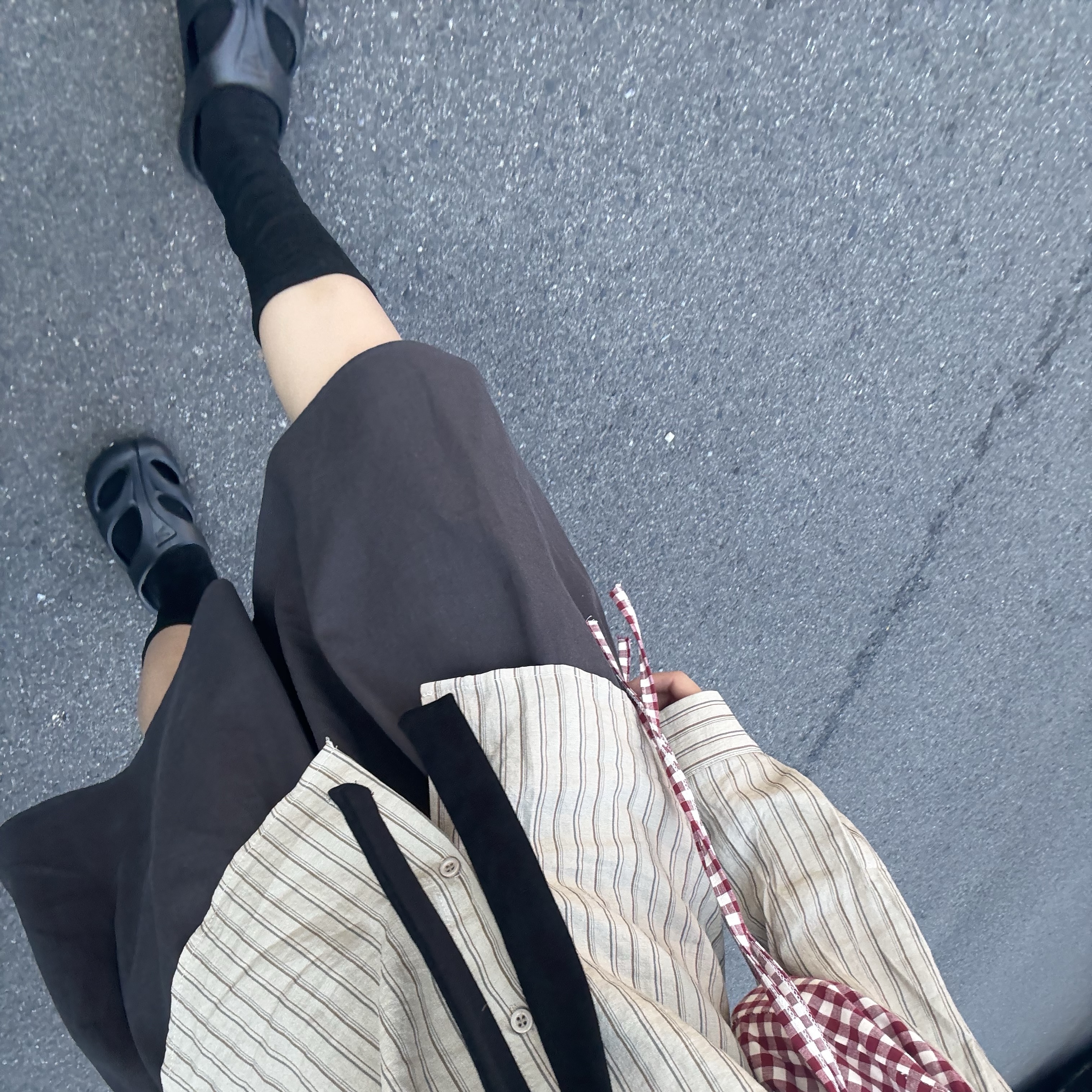 (W) Keen Shanti Black Dawn Blue 착용 스타일