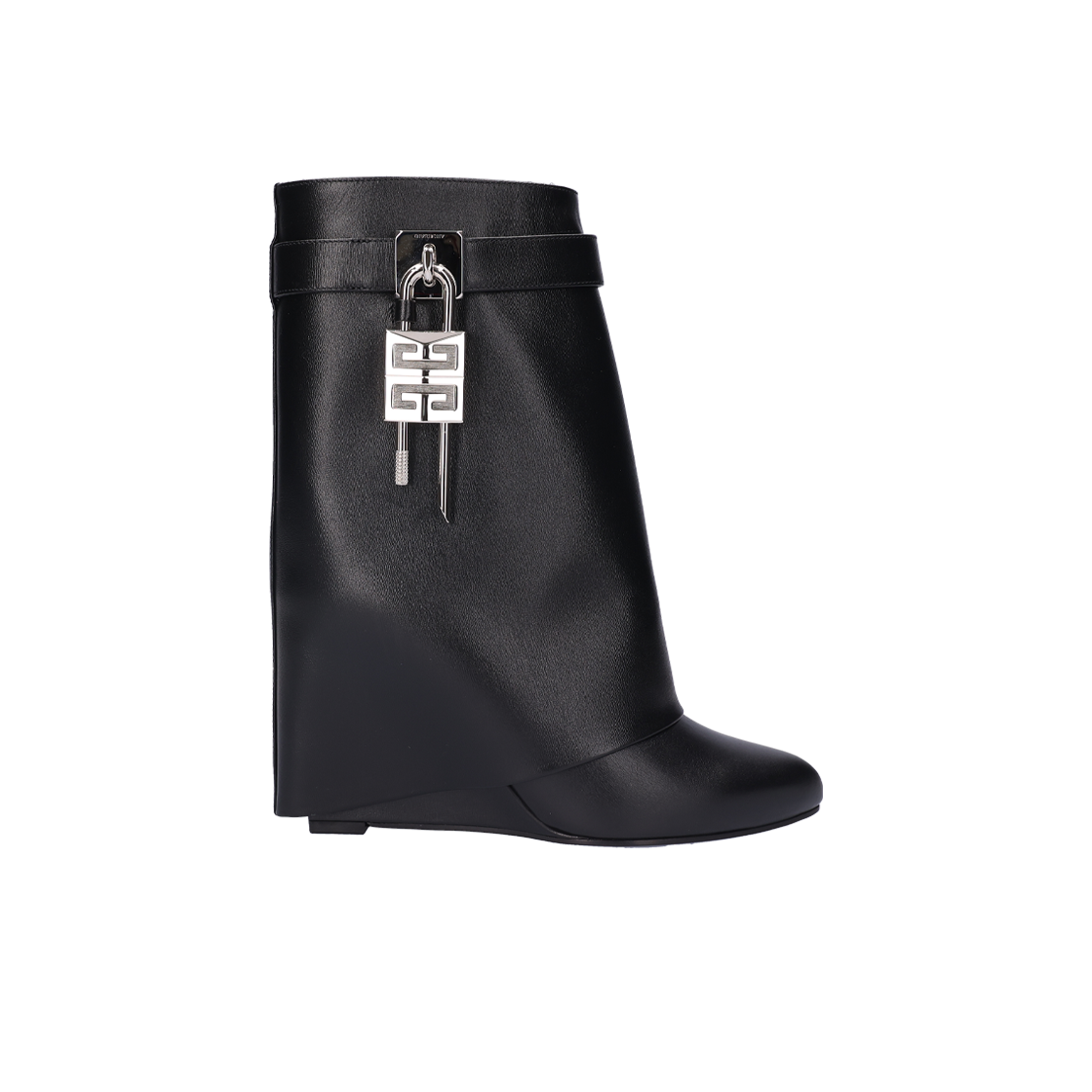 IT3O6OLA73D8 [A등급] GIVENCHY Vintage Shark Lock Ankle Boots Black Size 36