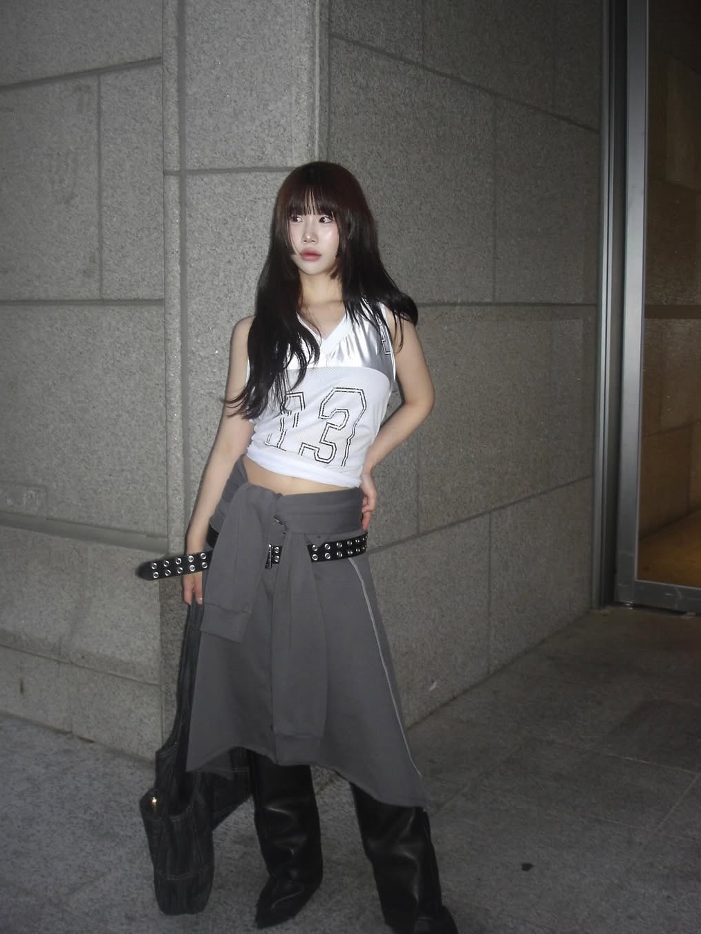 GRAILZ 13 Halter Sleeveless Silver 착용 스타일 - 2