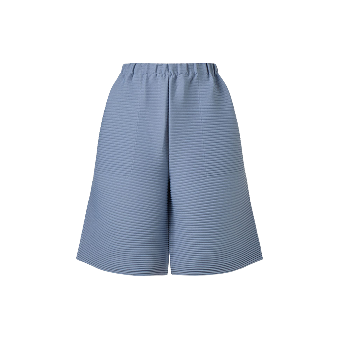 WPA3GLV Monplisse Women Horizon Pleats Comfortable Shorts Lavender