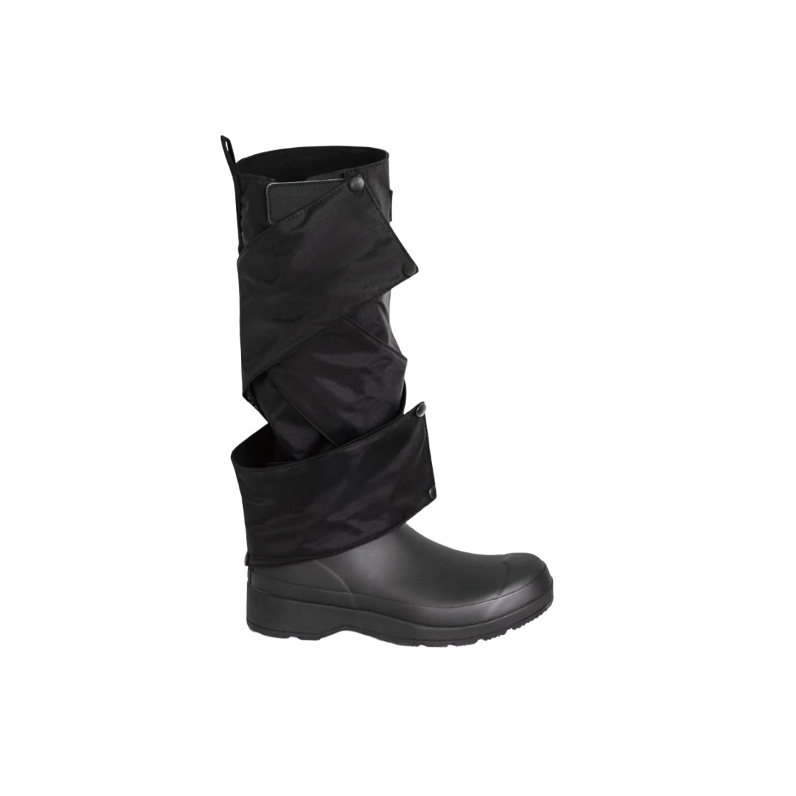 - (W) Hunter x Ojos Play Tall Travel Boots Black - 대표 이미지 #1