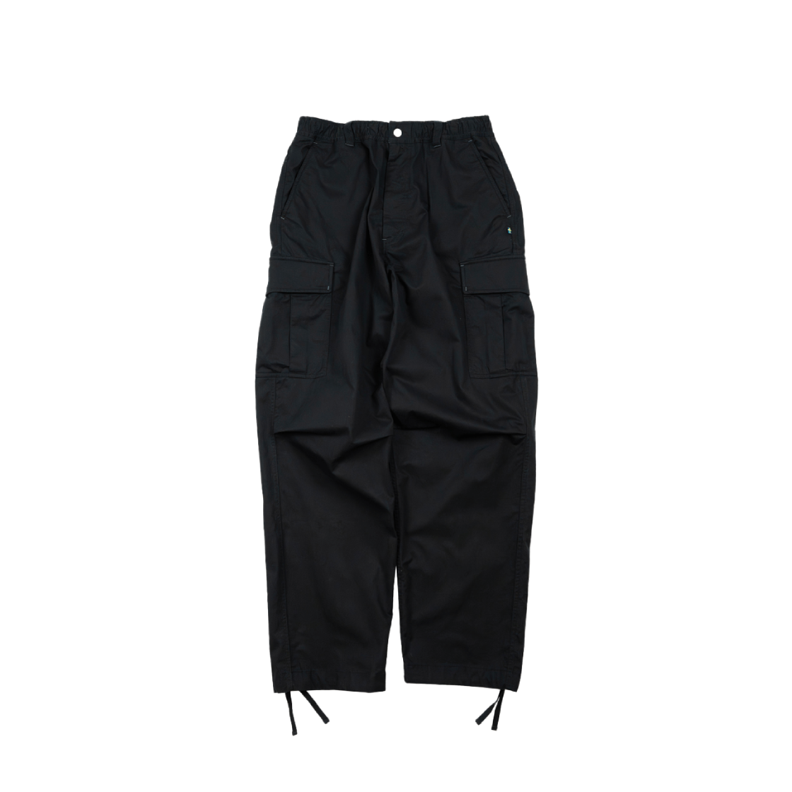 트레통 코튼 트윌 카고팬츠 블랙