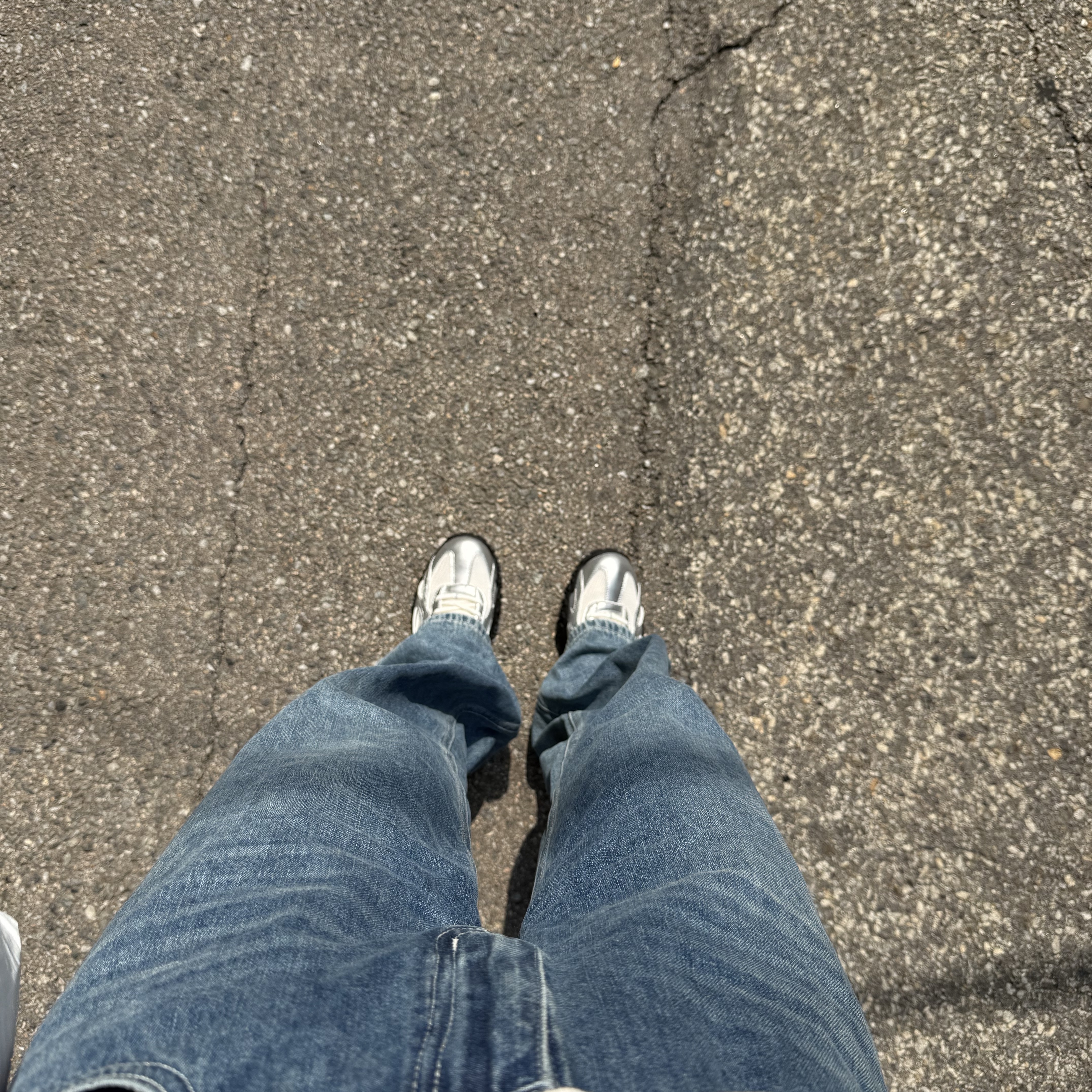 Fila Echappe MS Silver Moon 착용 스타일