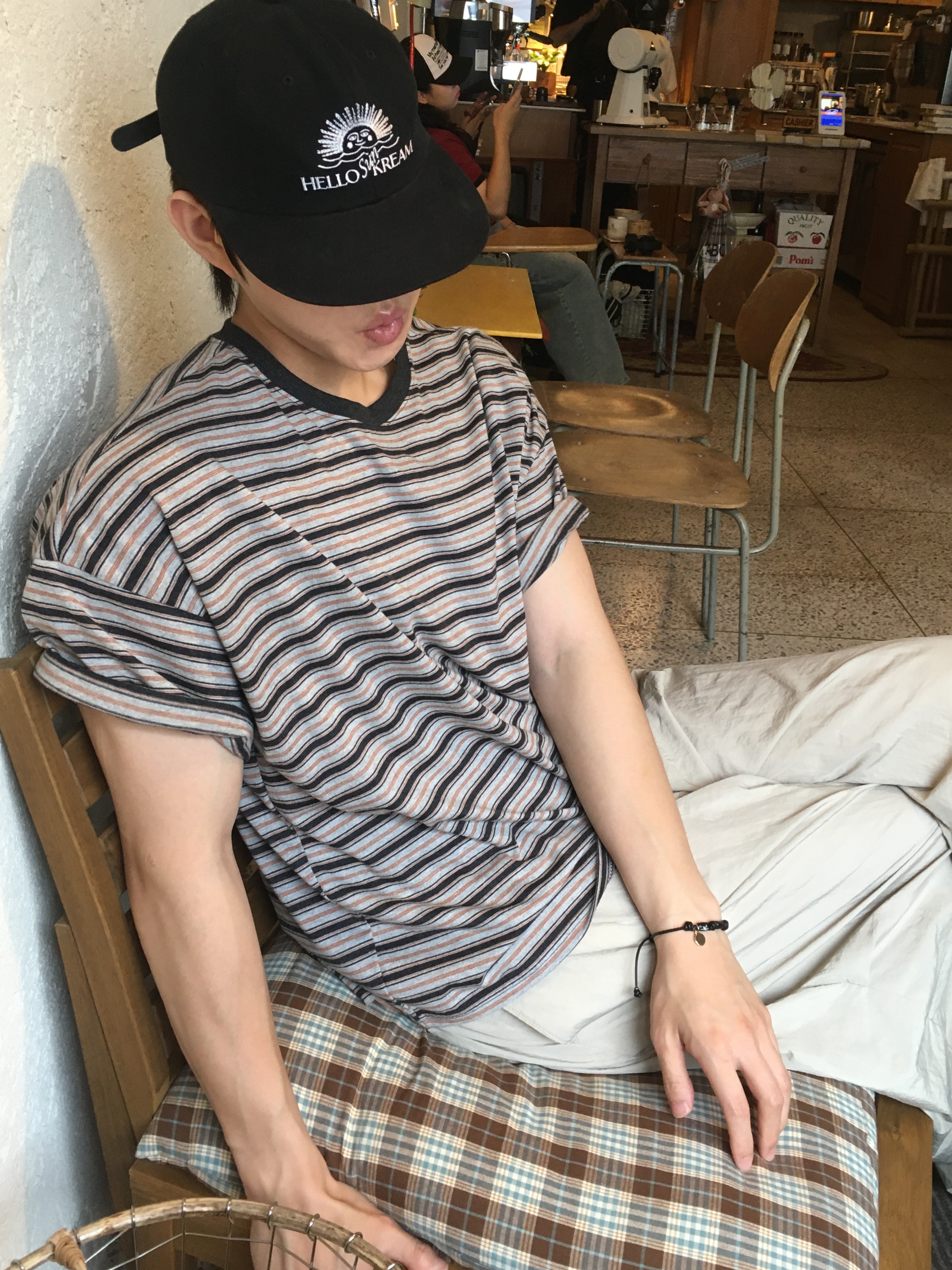 Nike x Bode Astrograbber SP Black and Coconut Milk 착용 스타일 - 2