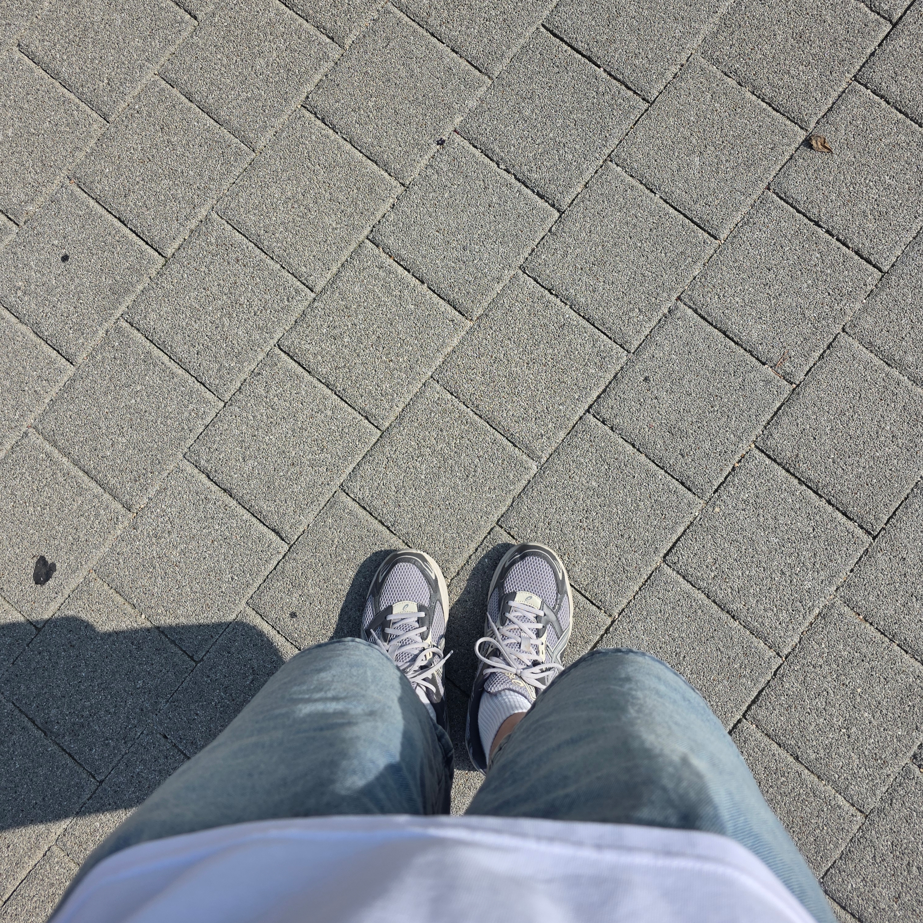 Asics Gel-1130 Oyster Grey Clay Grey 착용 스타일