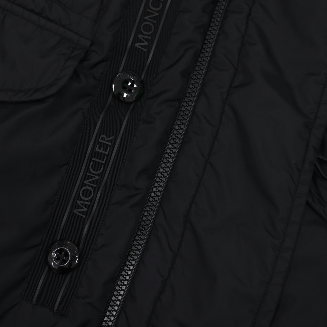 ITTBGM7J2C9W MONCLER Ajar Long Down Jacket Black - #4
