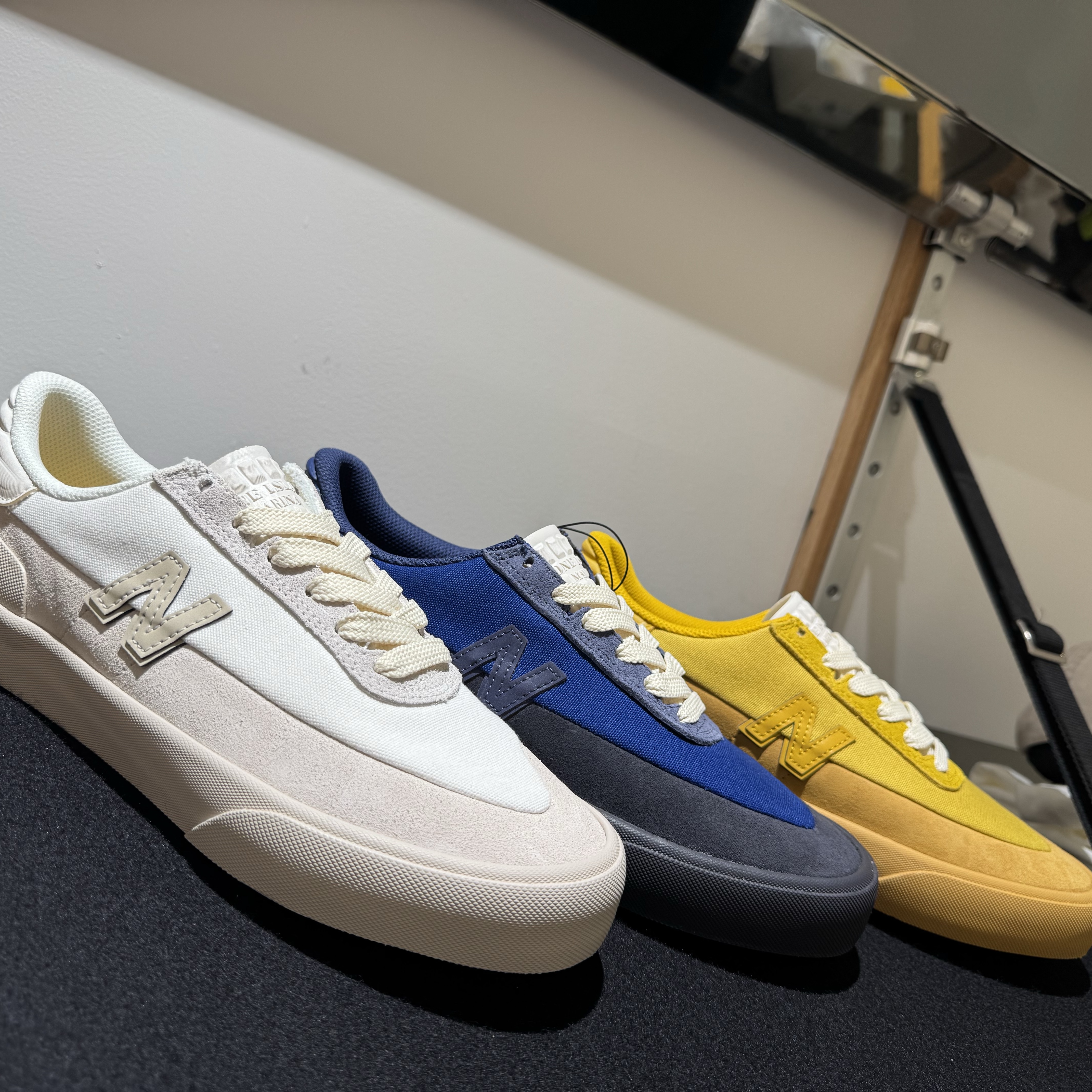 New Balance x Stone Island Numeric 272 Blue Black, New Balance x Stone Island Numeric 272 White Royal Blue 착용 스타일 - 6