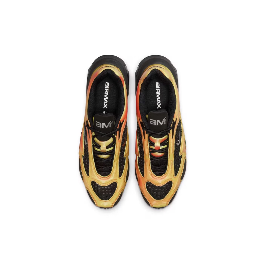 (W) Nike Air Max Muse Black and Metallic Silver, (W) Nike Air Max Muse Triple Black 착용 스타일 - 2