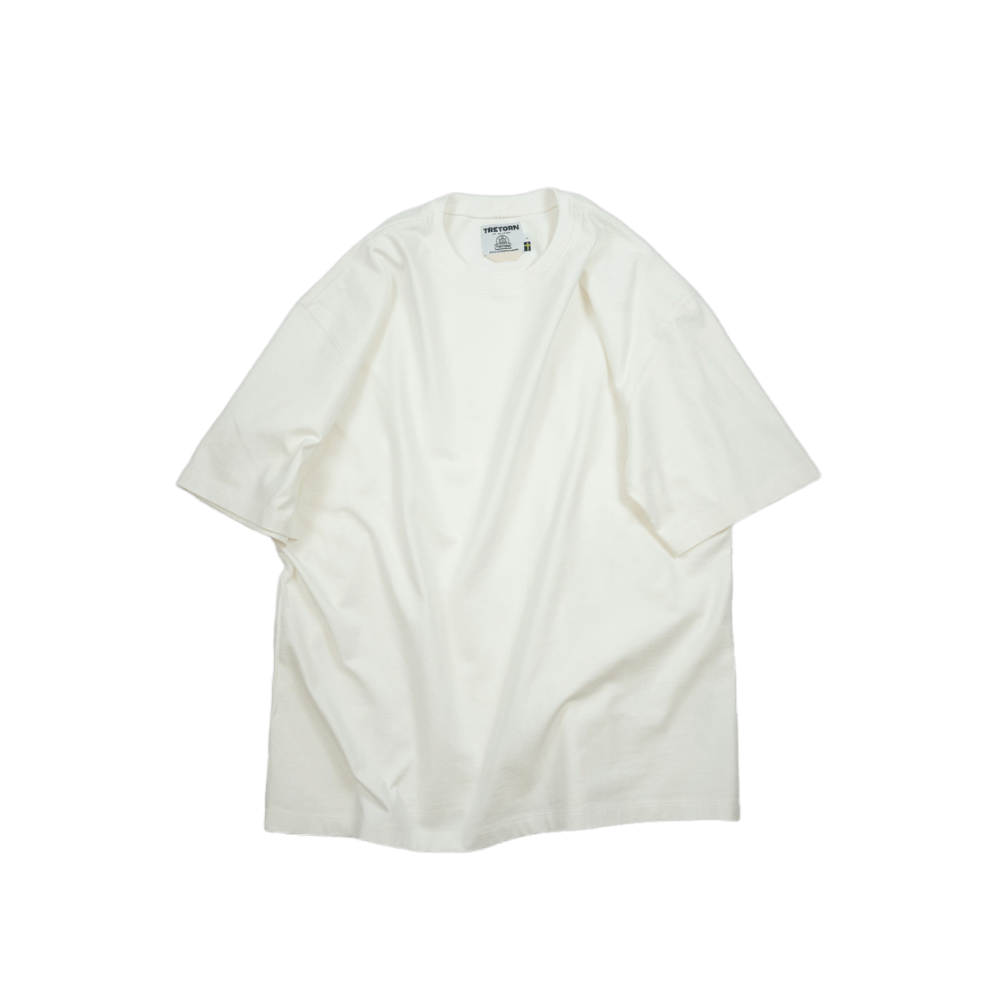 트레통 티셔츠 화이트