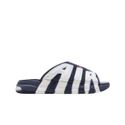 Nike Air More Uptempo Slide White Midnight Navy