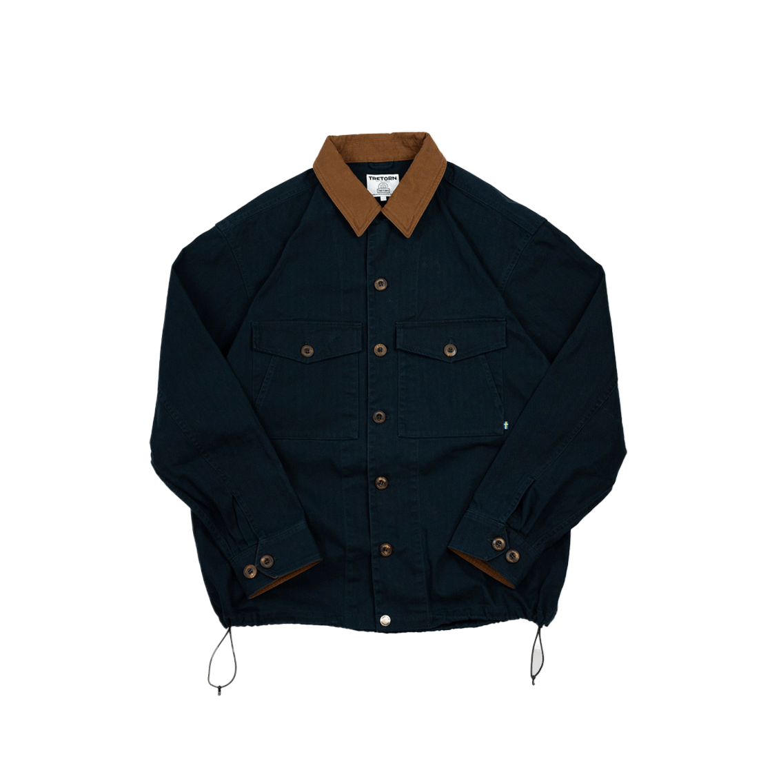 트레통 헤링본 워크 자켓 네이비(Tretorn Herringbone Work Jacket Navy)
