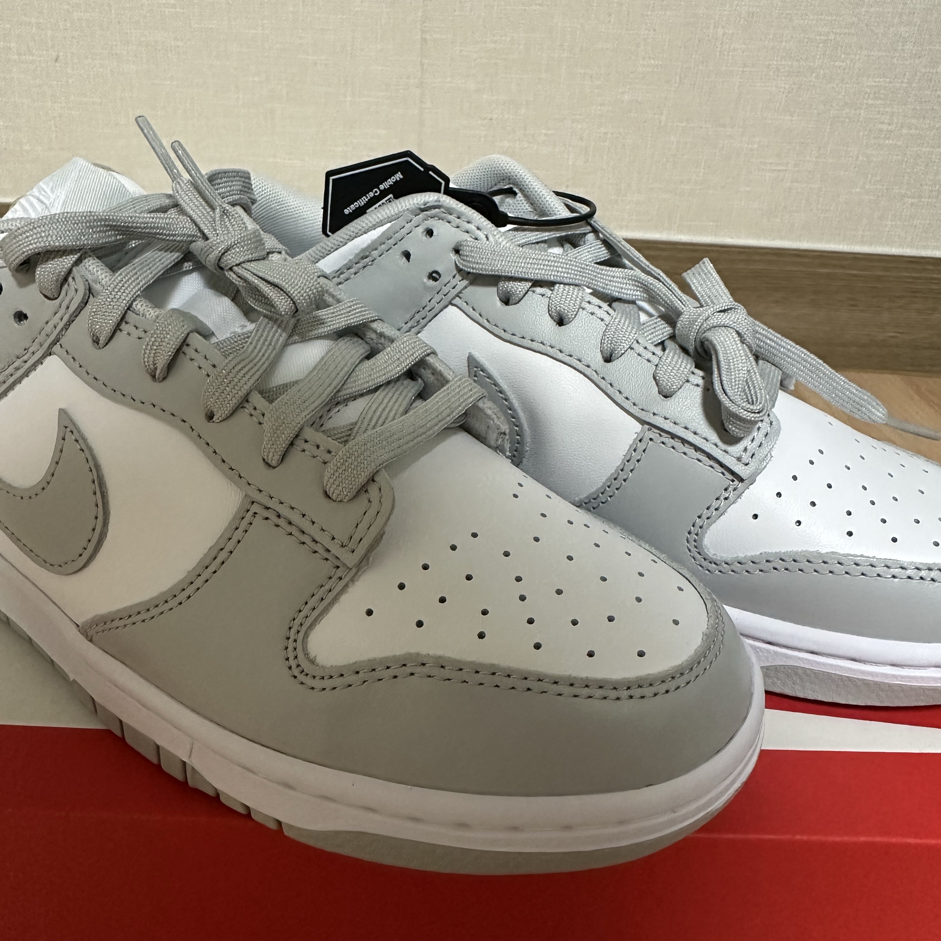 Nike Dunk Low Retro Grey Fog 착용 스타일