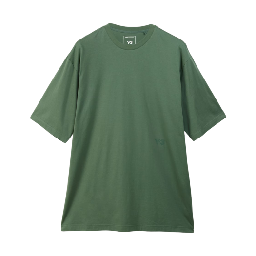 Y-3 Boxy Short Sleeve T-Shirt Green Oxide