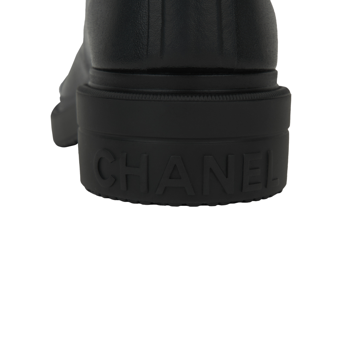 G38355-X56326-94305/G39620-X56326-94305 (W) Chanel Boots Caoutchouc & Black - #8