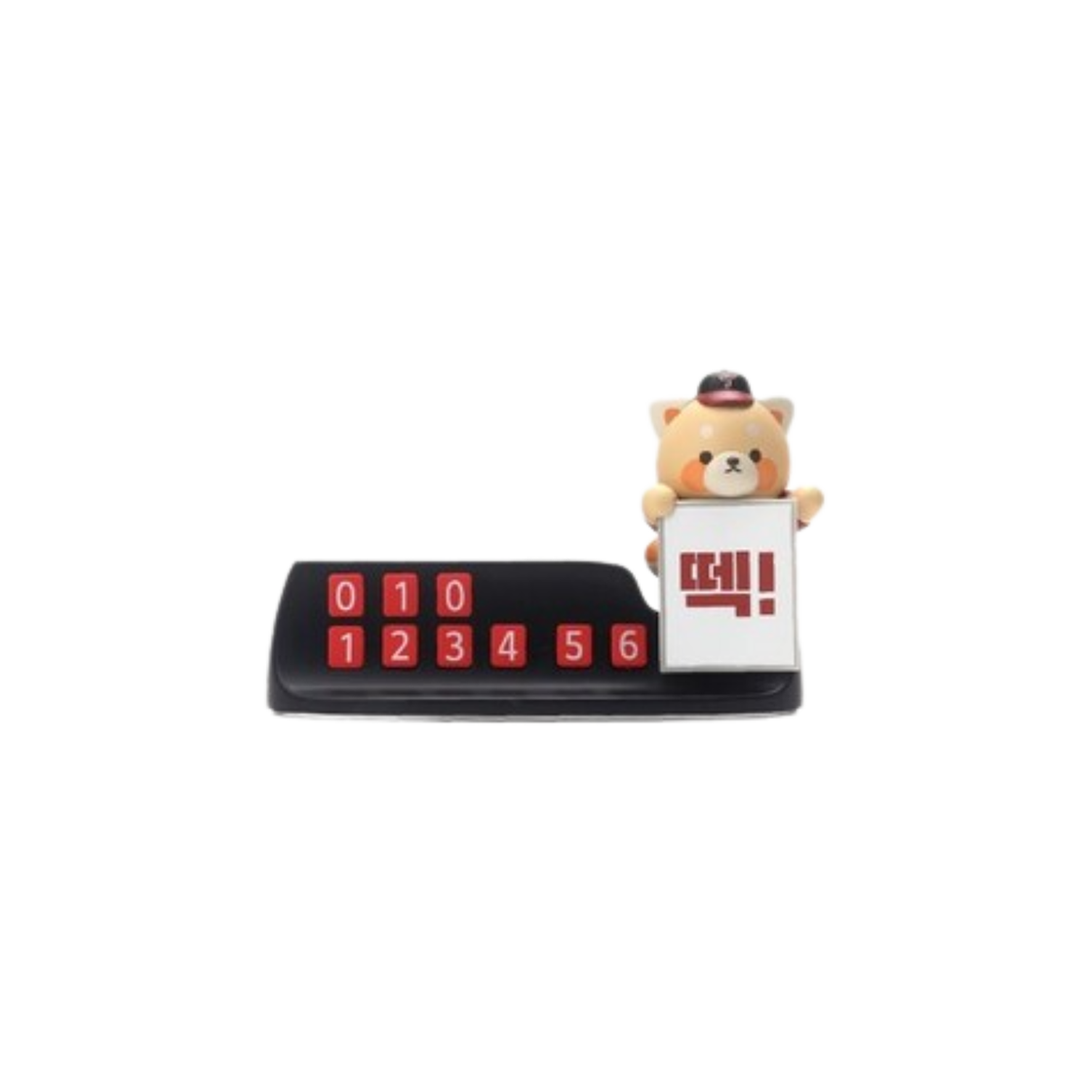 레시앤프렌즈 x 한국 프로야구 최강레시 2 주차 번호판 LG 트윈스(Lessey & Friends x KBO The Strongest Lessey 2 Parking Number Plate LG Twins) - 1