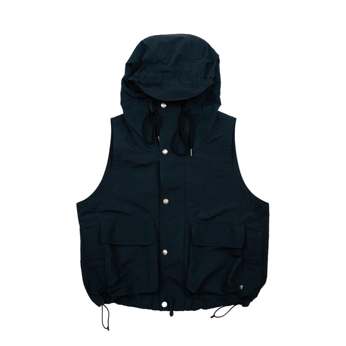 트레통 나일론 립 후디 베스트 네이비(Tretorn Nylon Rip Hoodie Vest Navy)