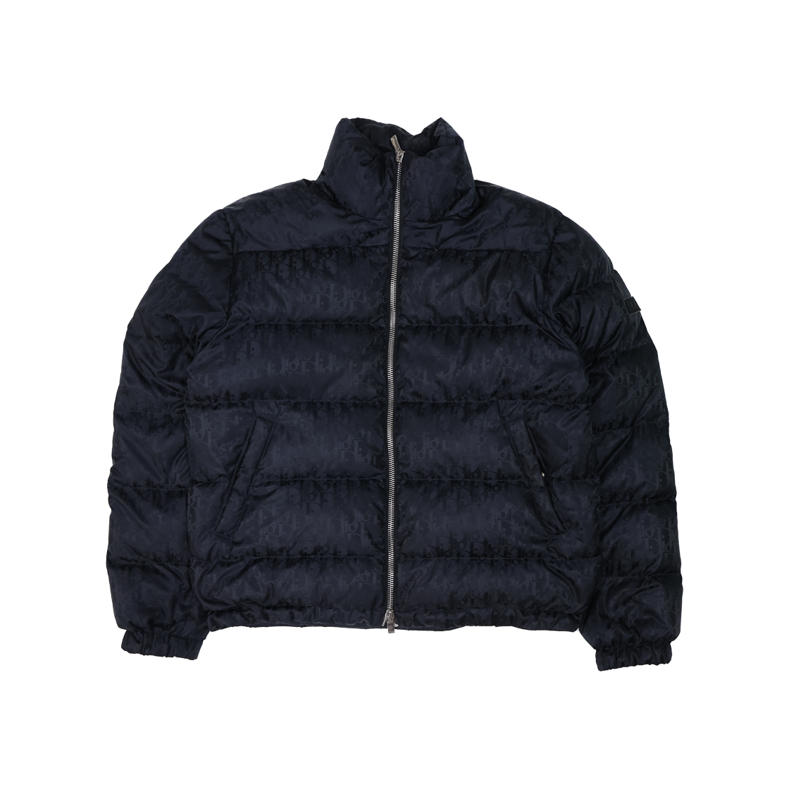 IT8GFWABIV5T DIOR Oblique Down Jacket Nylon Jacquard Black