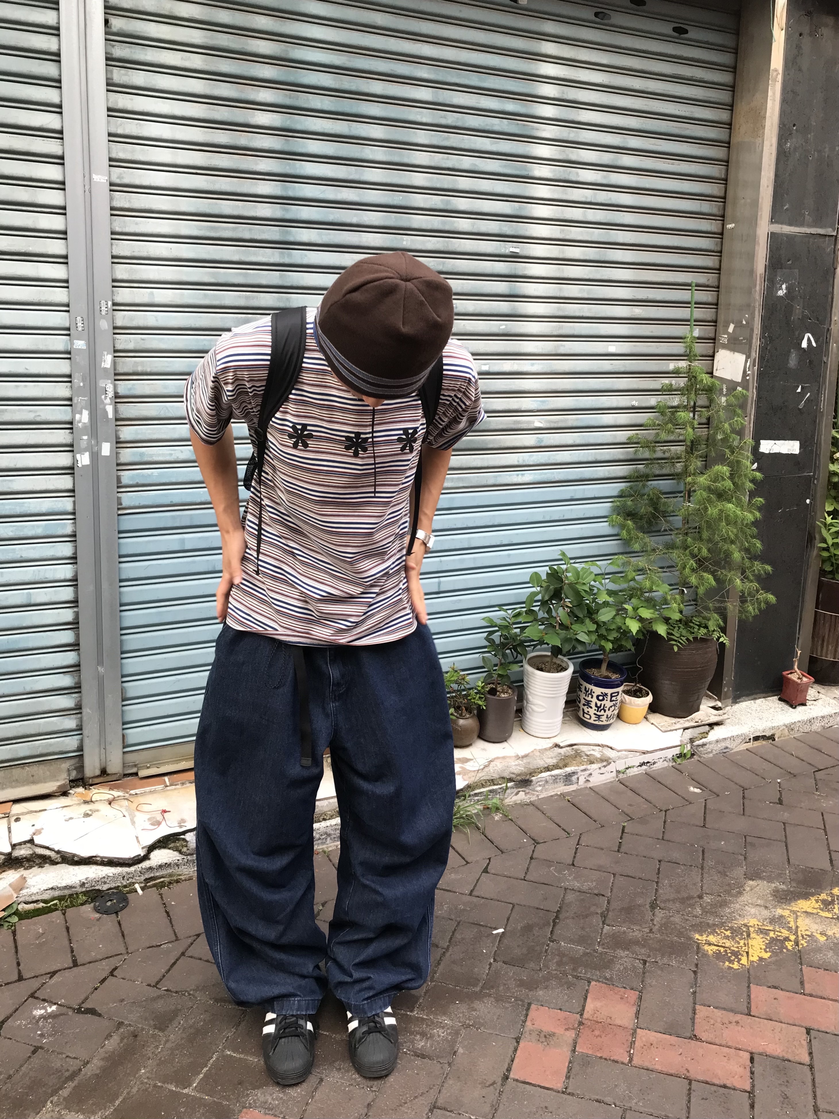 Montbell Pocketable Light Pack 13 Black, Adidas Superstar Core Black White 착용 스타일 - 5