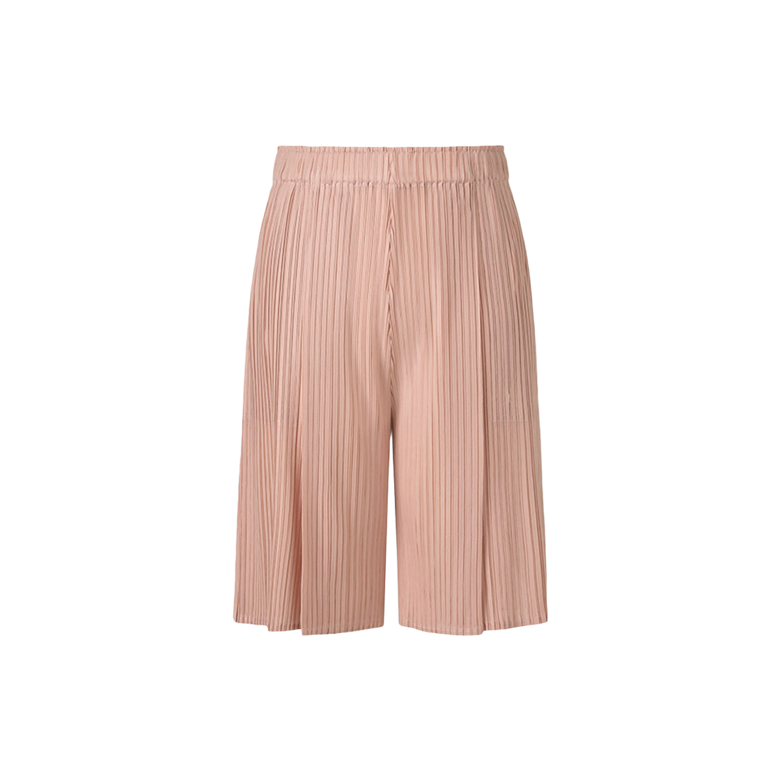 WPA3DPK Monplisse Women Tuck Flare Pleats Shorts Pink