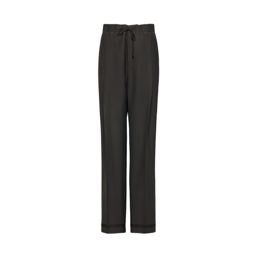 S51KA0572M35301510 (W) Maison Margiela Mohair Trousers Blue