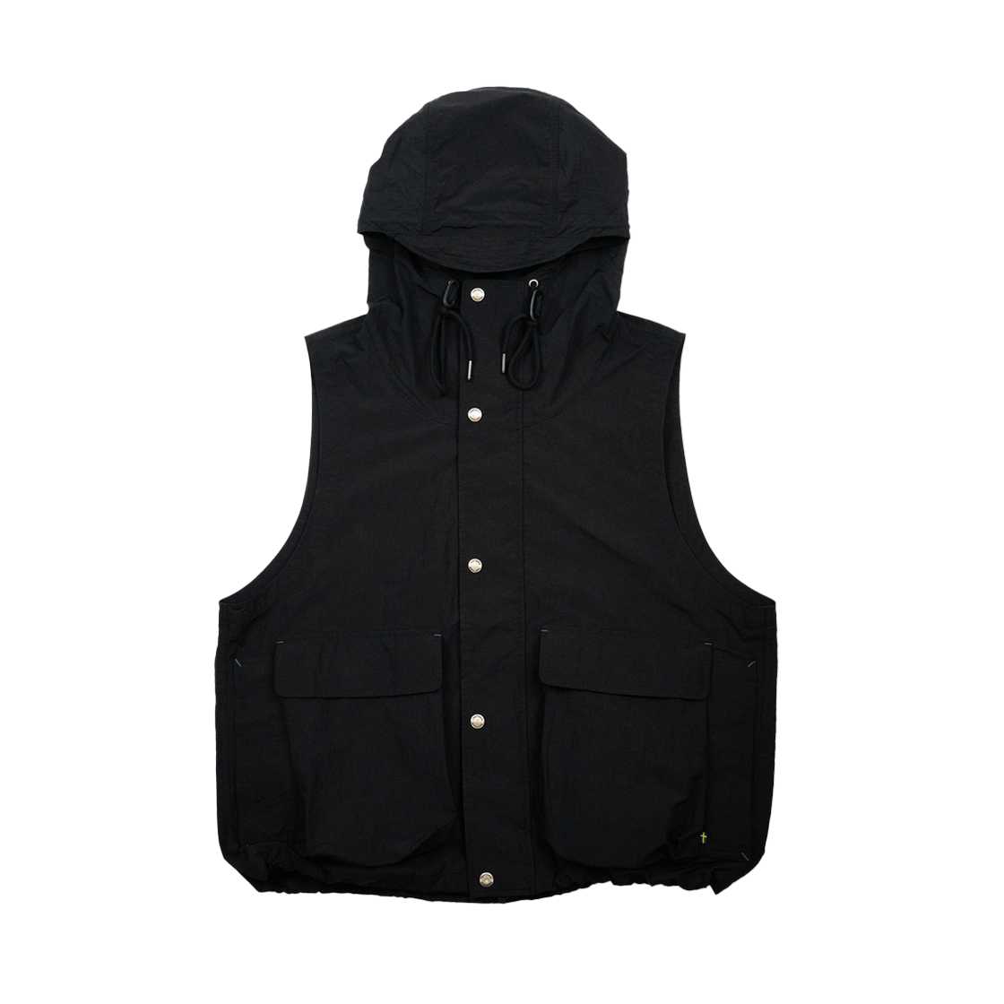 트레통 나일론 립 후디 베스트 블랙(Tretorn Nylon Rip Hoodie Vest Black)