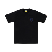 BAPE Color Camo Japan Cultur Mitsudomoe T-Shirt Black Navy