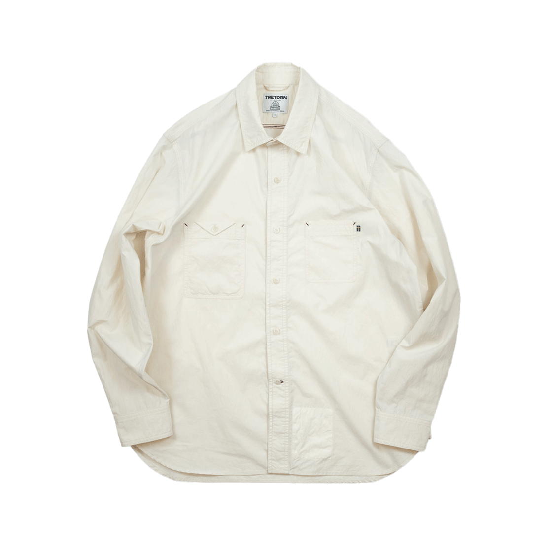 트레통 워크 셔츠 에크루