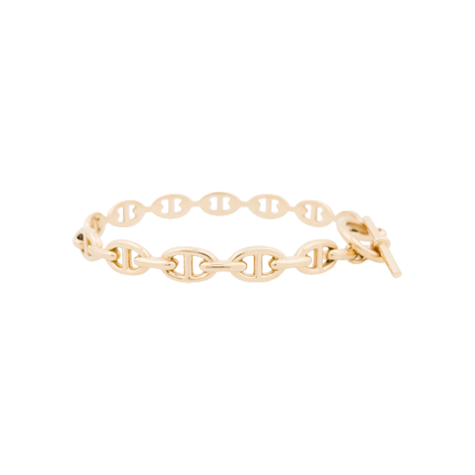 ITAWBI572R2G Hermes Chaine d'Ancre Enchainee Bracelet SH 18K Rose Gold