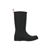(W) Hunter Play Tall Wellington Rain Boots Black