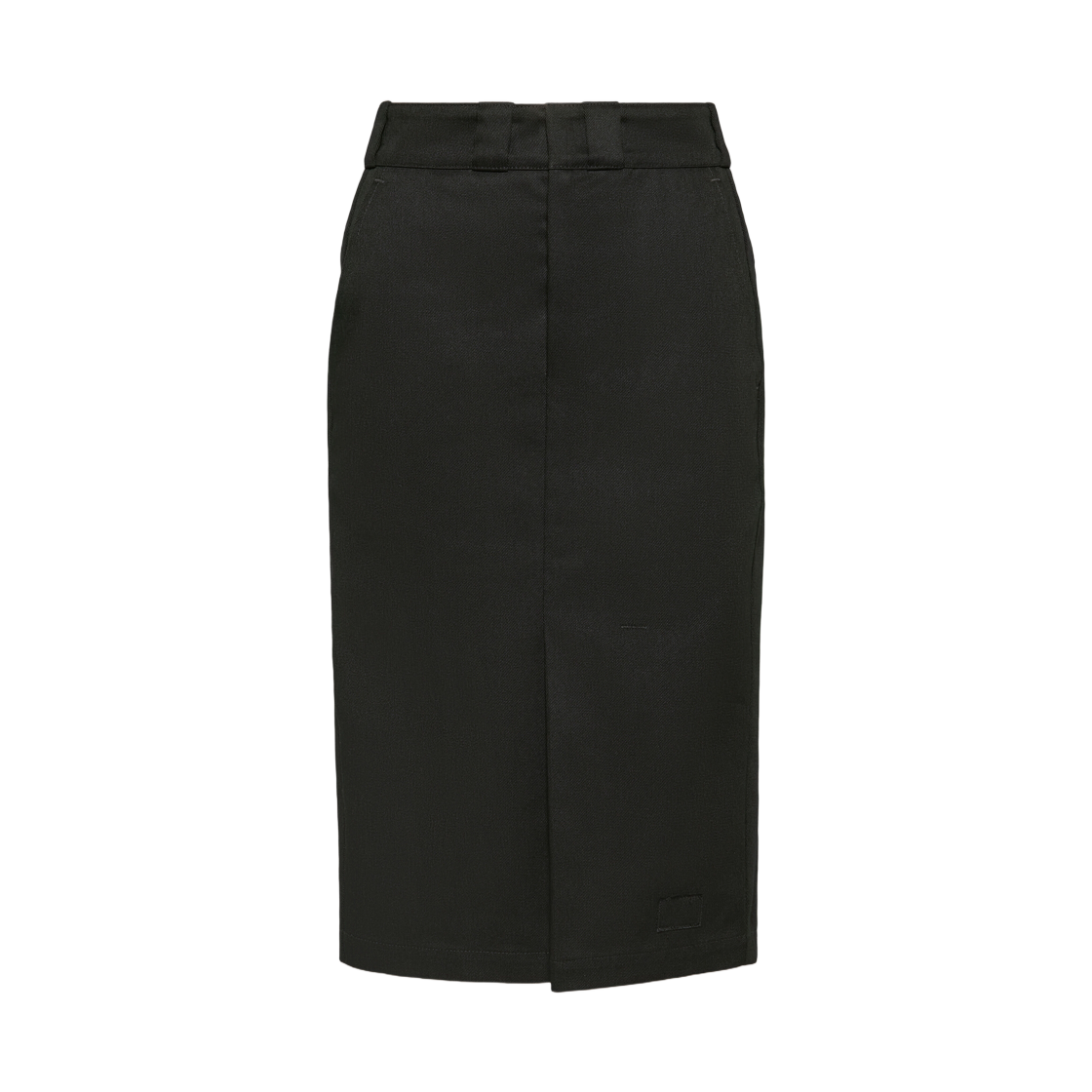 S51ME0028S54042900 (W) Maison Margiela Skater Chino Midi Skirt Black