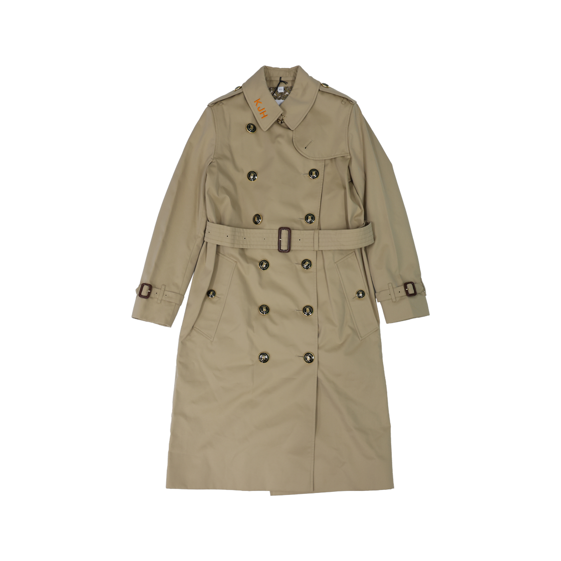 ITM6WQ52ECRU BURBERRY Trench Coat Honey