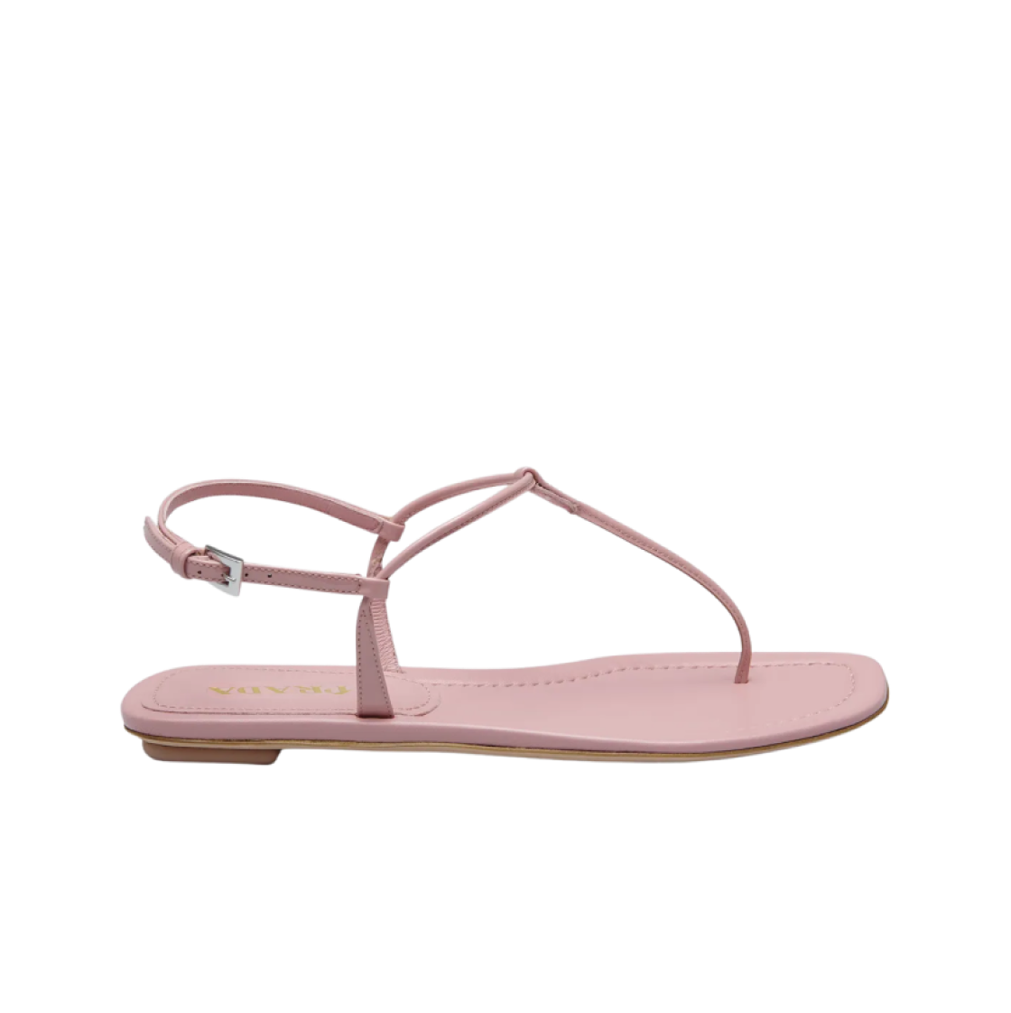 1Y558B-069-F0924 (W) Prada Patent Leather Sandals Peach