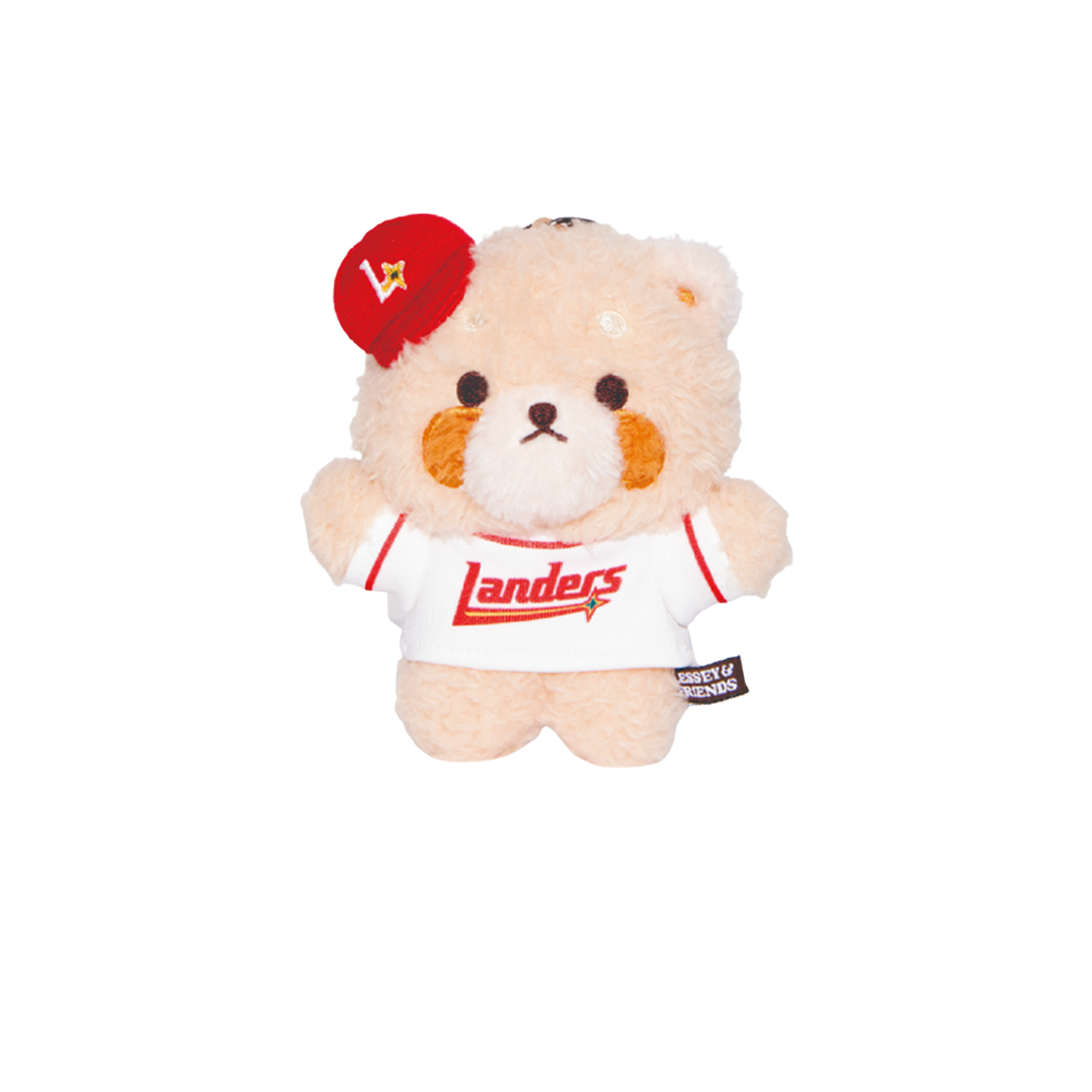 레시앤프렌즈 x 한국 프로야구 최강레시 인형 키링 SSG 랜더스(Lessey & Friends x KBO The Strongest Lessey Toy Keyring SSG Landers)