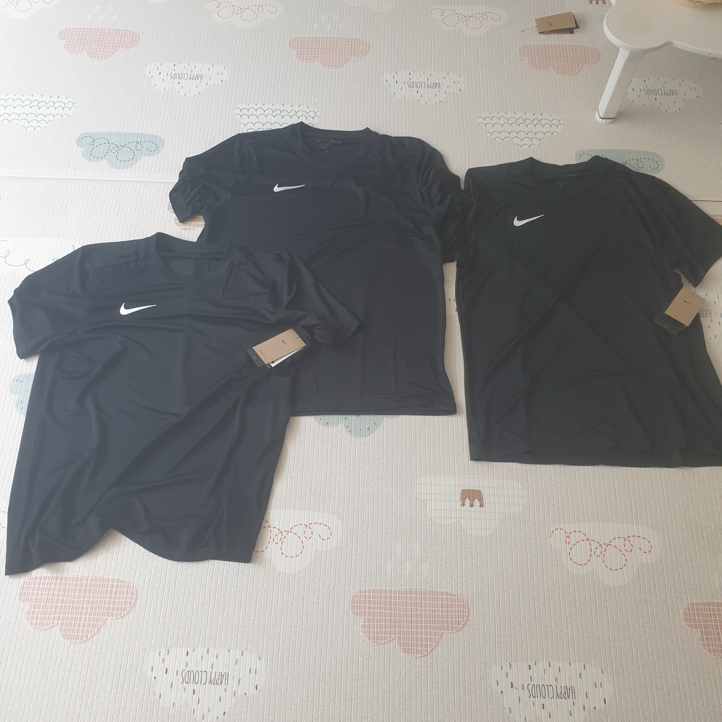 Nike Dri-Fit Park 7 T-Shirt Black (Bundle of 3) 착용 스타일