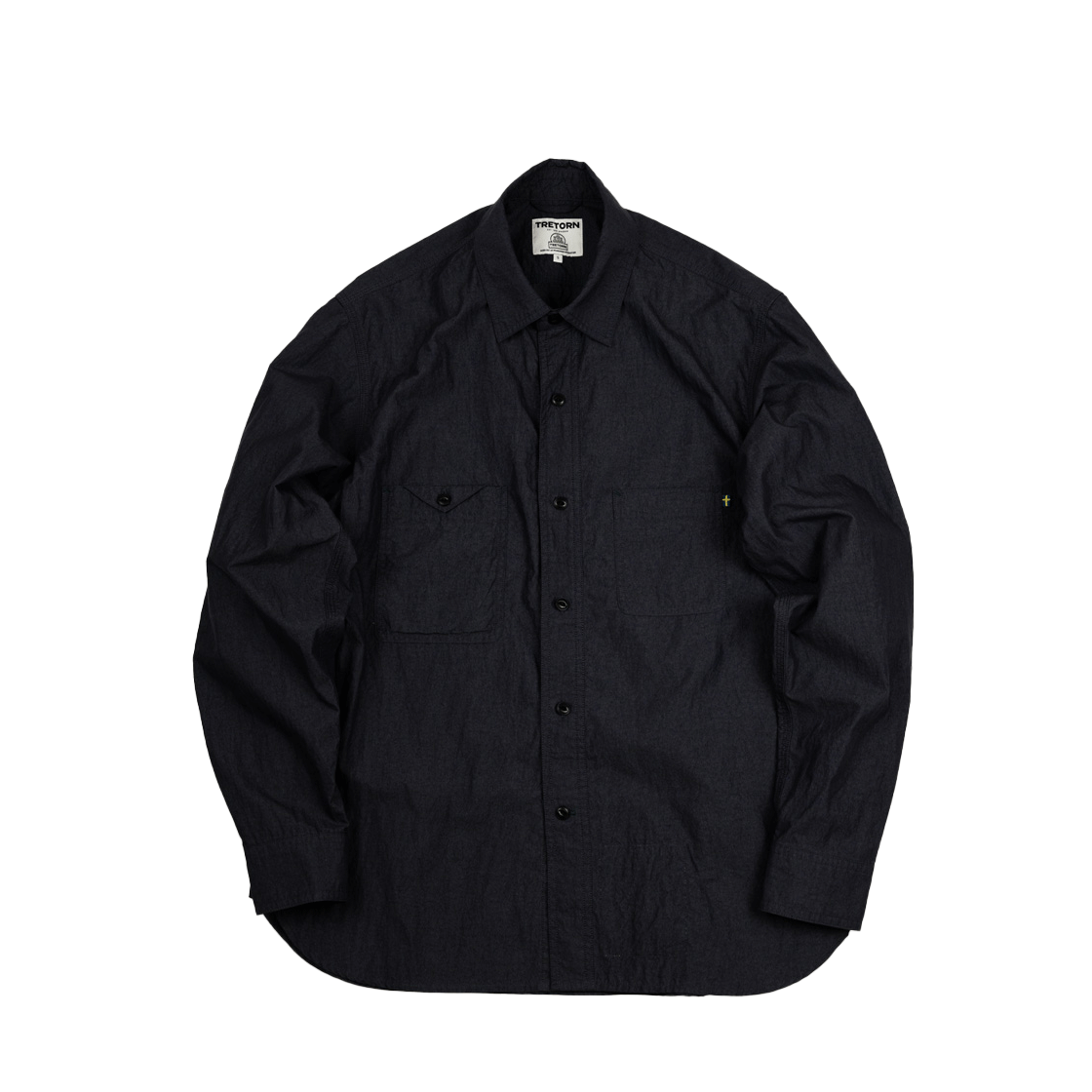 트레통 워크 셔츠 인디고