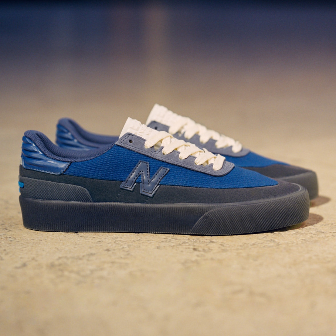 New Balance x Stone Island Numeric 272 Blue Black, New Balance x Stone Island Numeric 272 White Royal Blue 착용 스타일 - 5