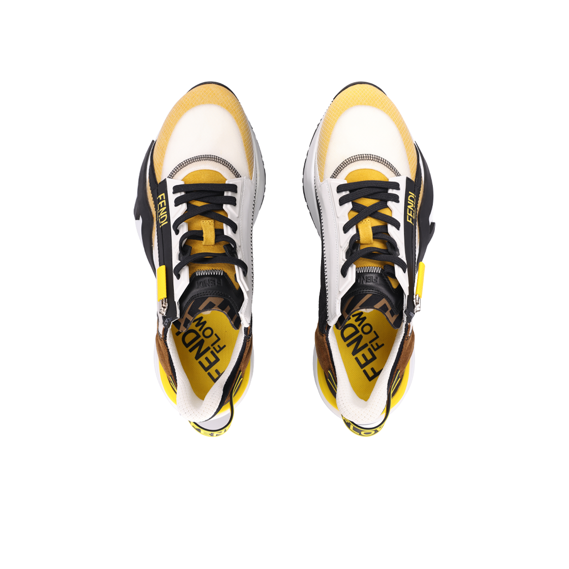 ITU6HJSIGFR7 FENDI Flow FF Lycra Sneakers - #5