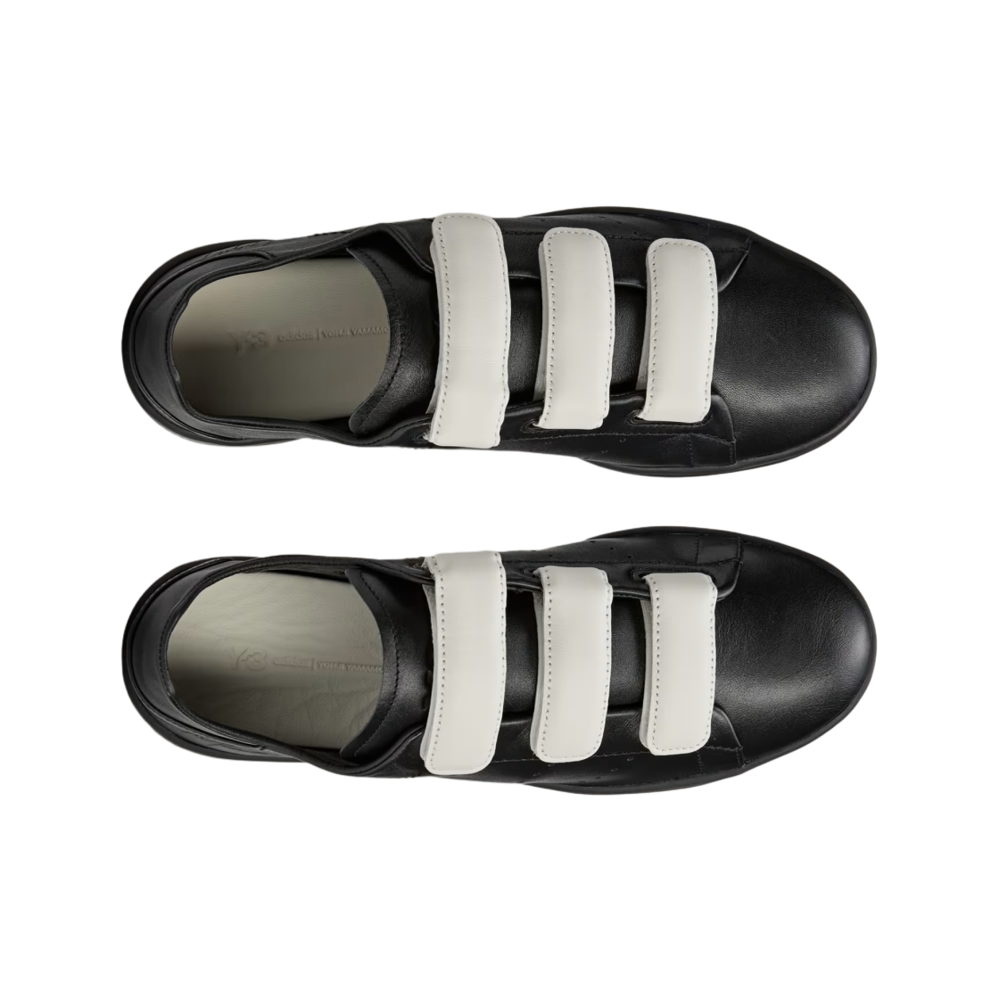 JR4224 Y-3 Stan Smith Velcro Black Orbit Grey - #2