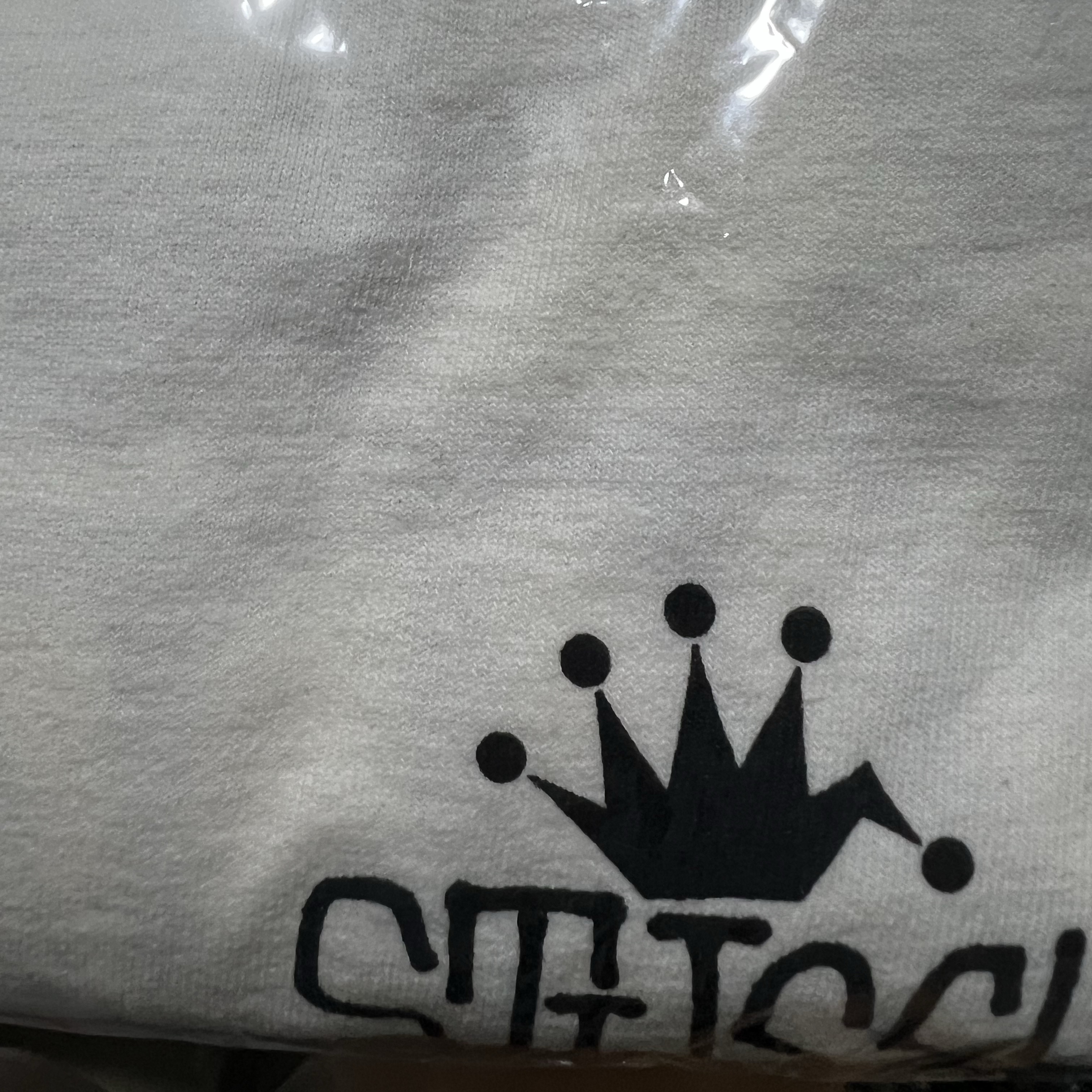 Stussy Crown International Pigment Dyed T-Shirt Natural 착용 스타일