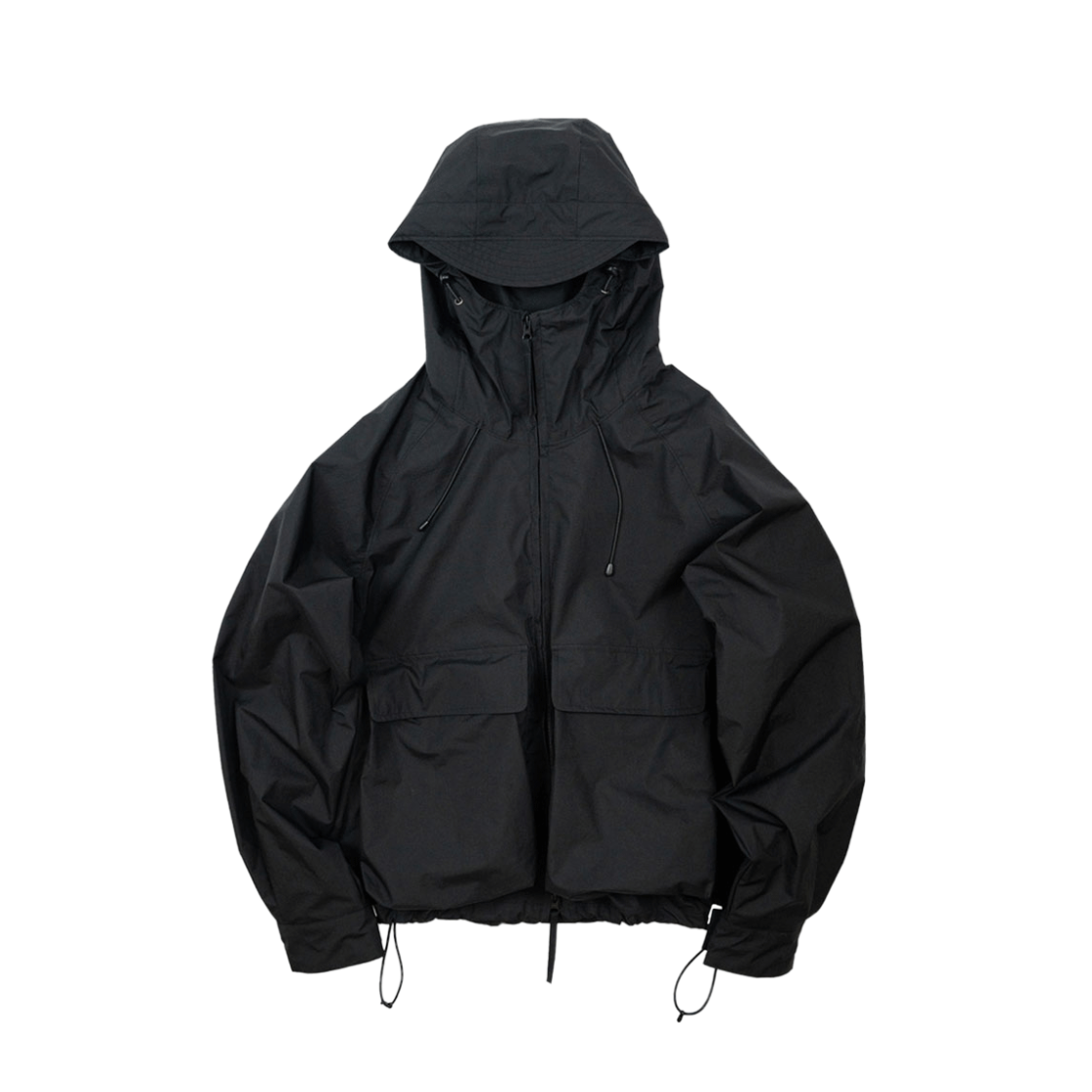 TN25SSPK01-BLK Tretorn All Day Packable Windbreaker Black - 대표 이미지 #1