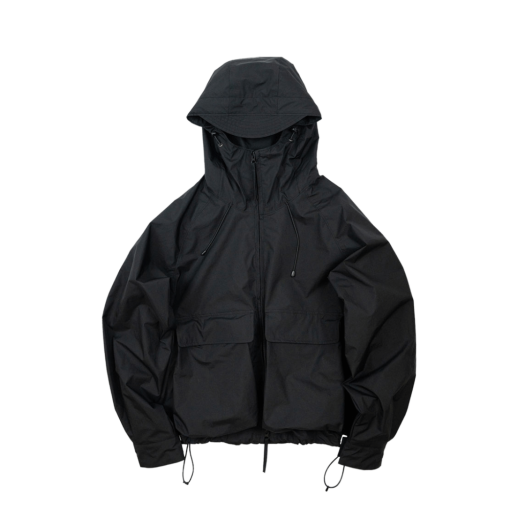 TN25SSPK01-BLK Tretorn All Day Packable Windbreaker Black
