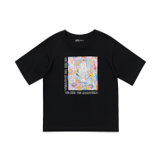 (W) Uniqlo UT x Pop Mart Graphic T-Shirt I Black - JP