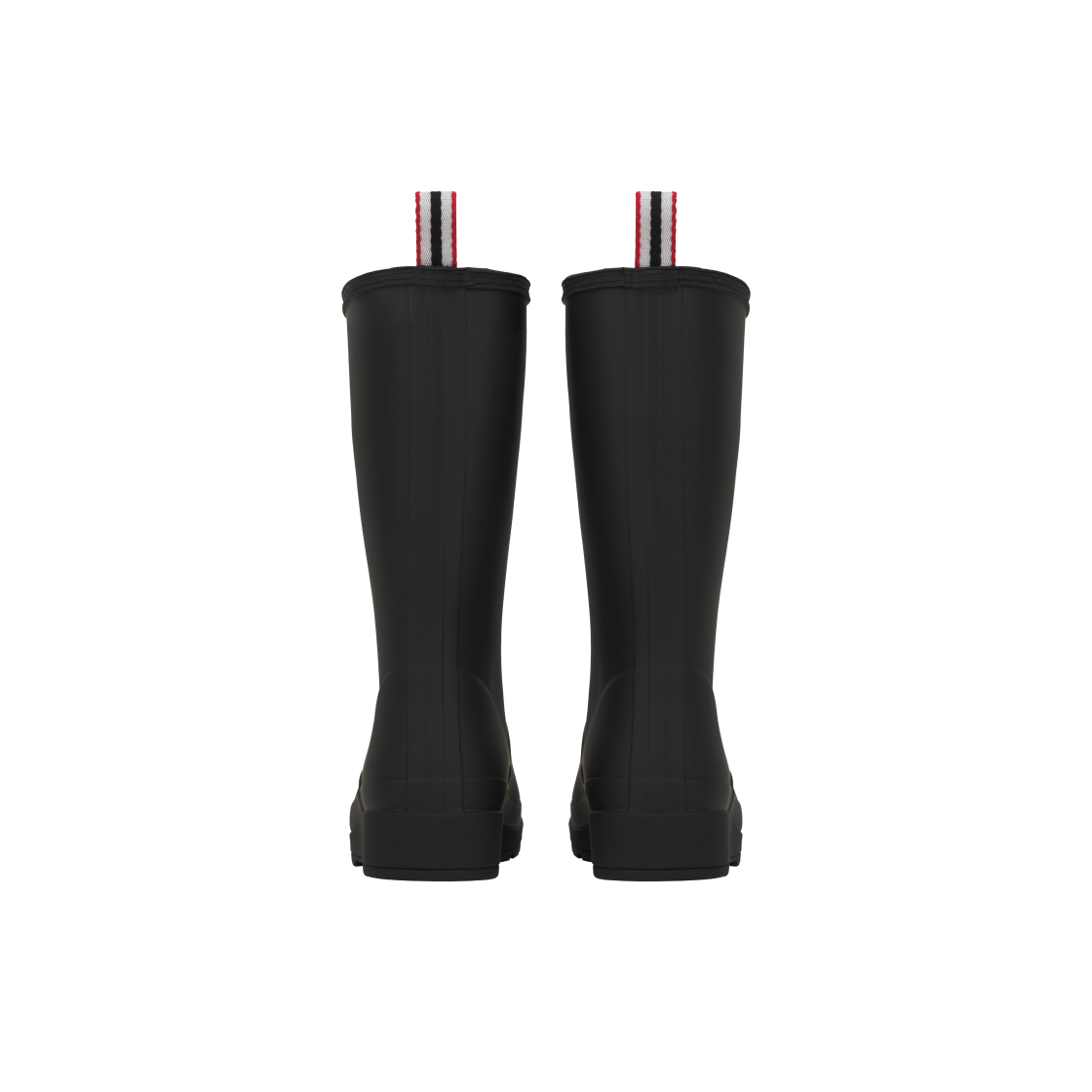 WFT2007RMA-BLK (W) Hunter Play Tall Wellington Rain Boots Black - #6